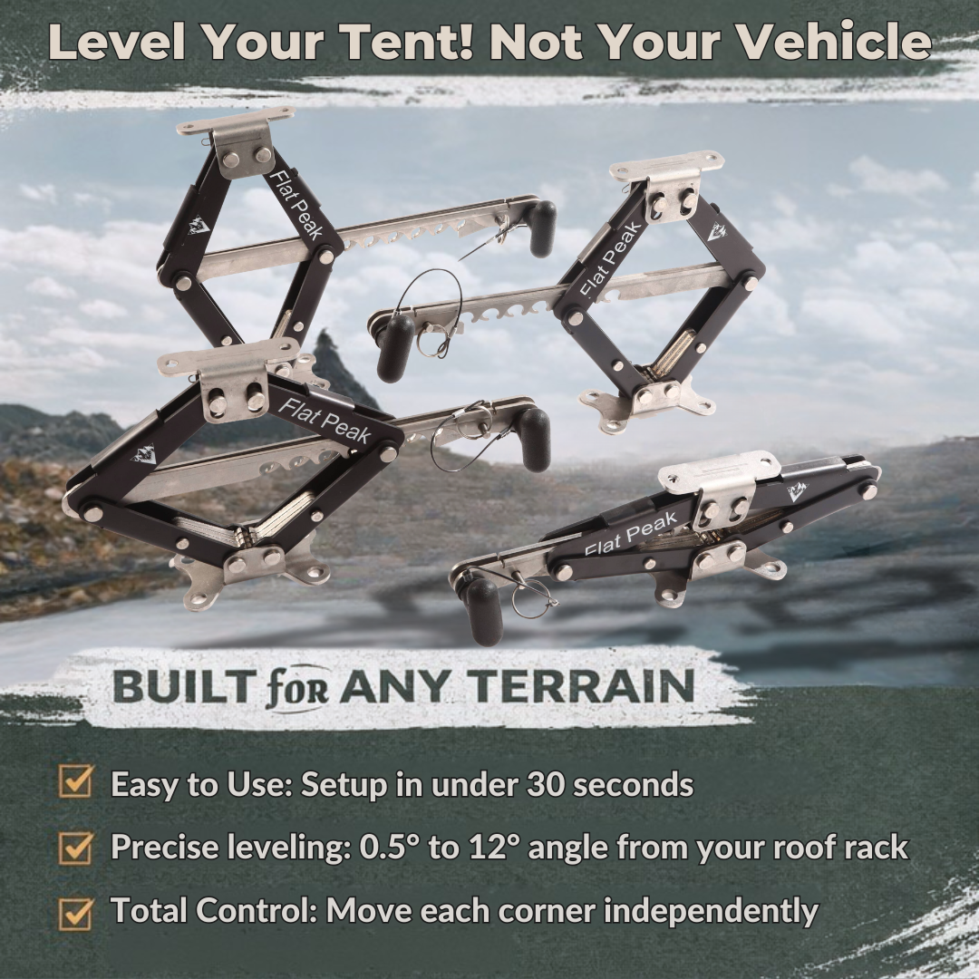 Roof Top Tent Leveling Mounts