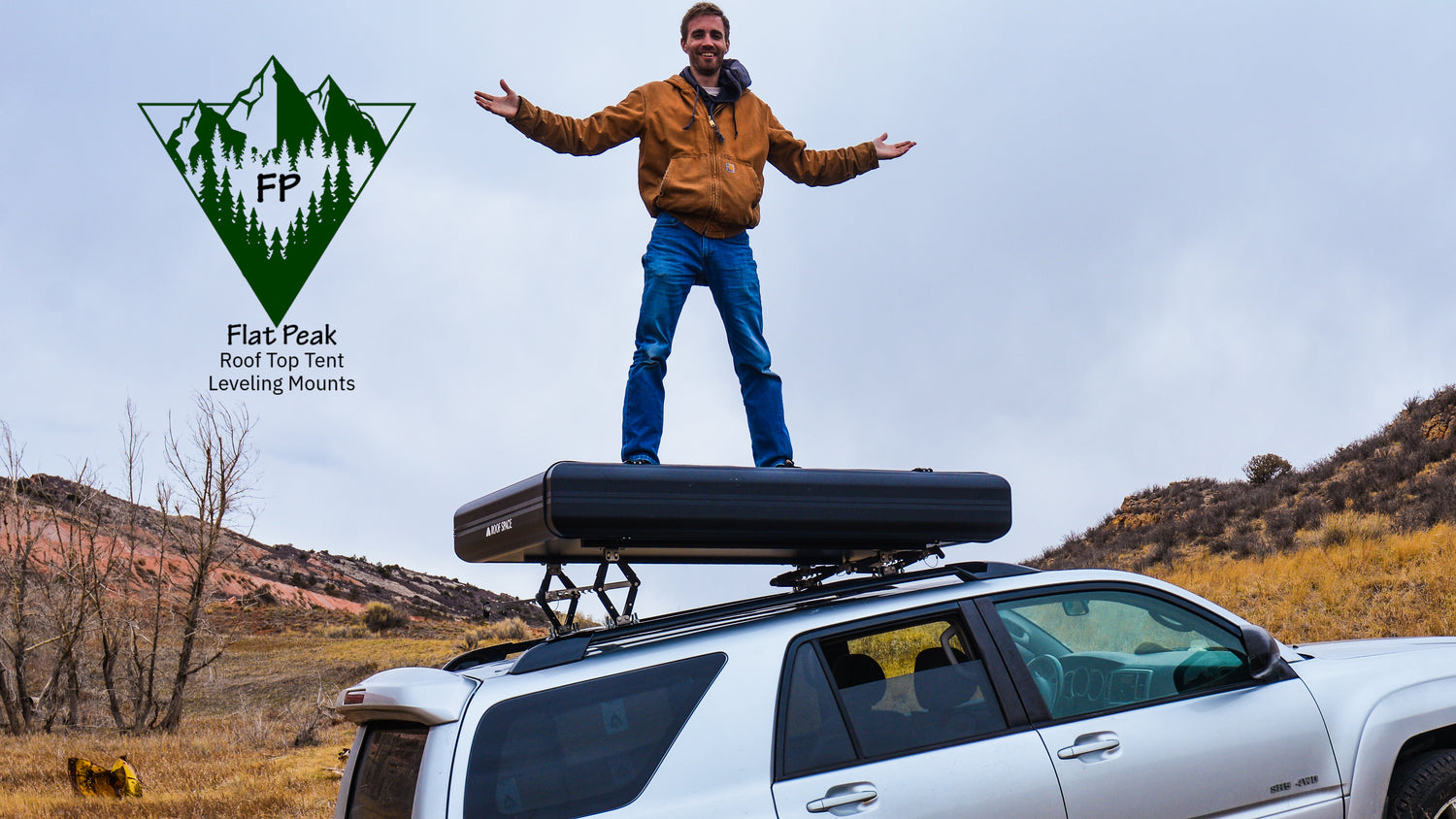 Universal Roof Top Tent Leveling Mounts